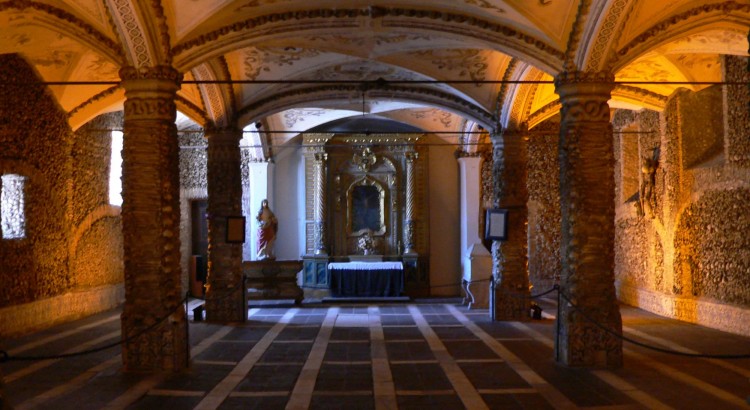 The Chapel of Bones, Capela dos Ossos in Évora